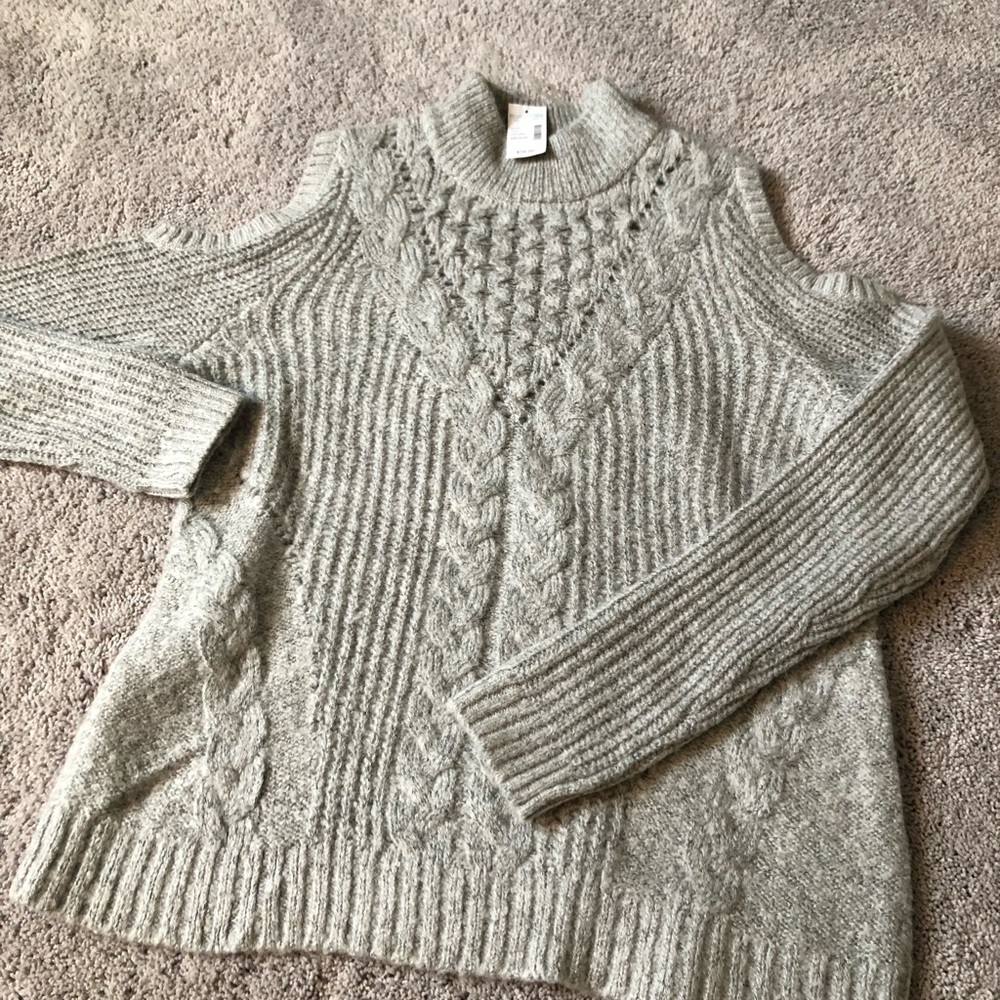 Maurices cold shoulder sweater